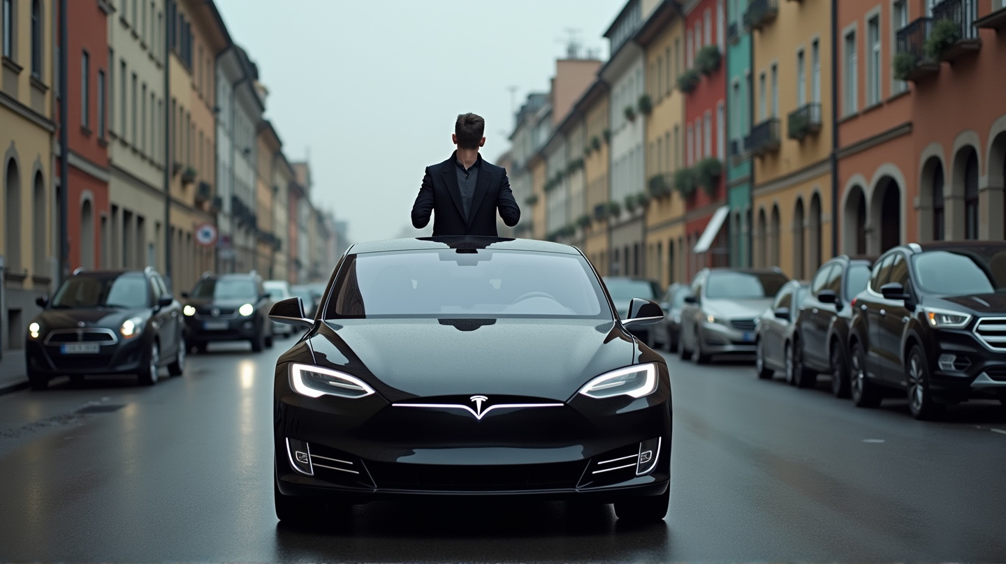 イーロン・マスク、ヨーロッパでの大きな挫折に直面：テスラの売上が急落