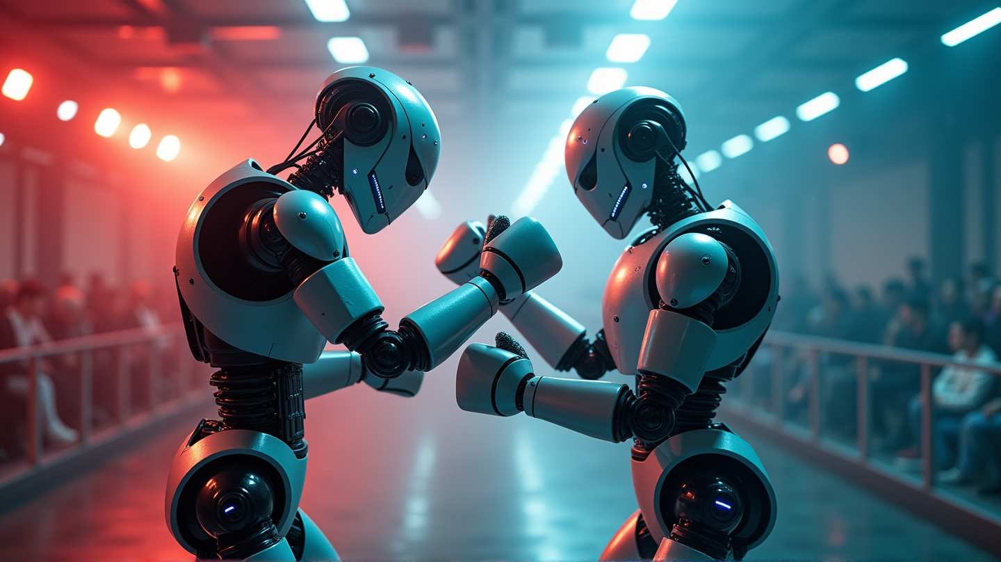 中国が世界初のヒューマノイドロボットボクシング大会を開催