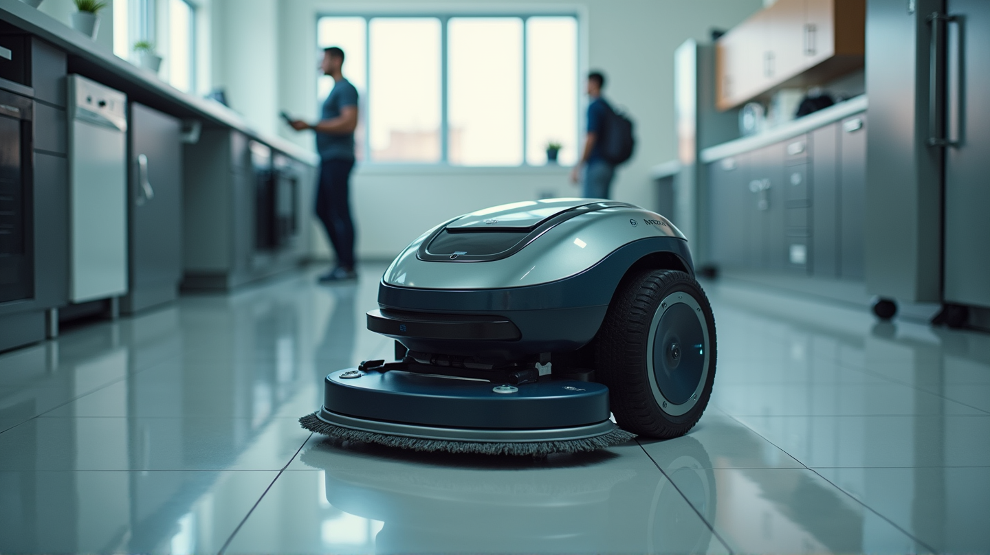 施設メンテナンスの未来を切り開く：Pudu RoboticsのCC1 Pro