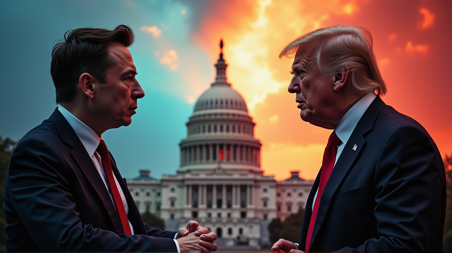 イーロン・マスク、トランプを離脱し、共和党の巨額法案を非難