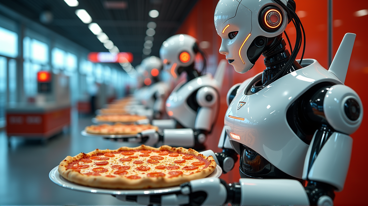 ドナトスのロボット革命: AIが運営するコロンバスのピザ店