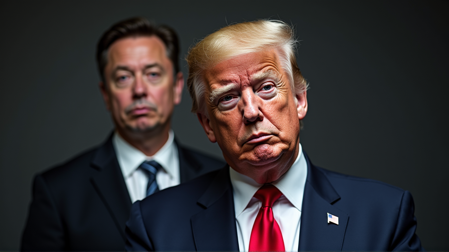 トランプがイーロン・マスクに警告、波紋を呼ぶ