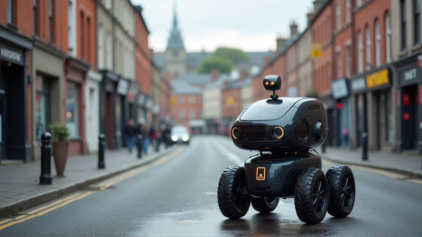 ダブリンの新しいパトロールロボット: 公共安全の未来