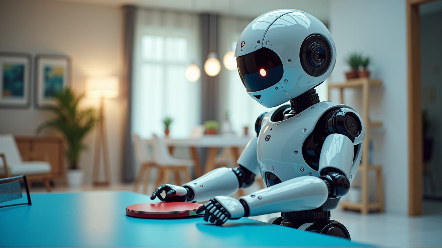 ピンポンが救いに: ASUのAIロボットが家庭支援を革命する方法