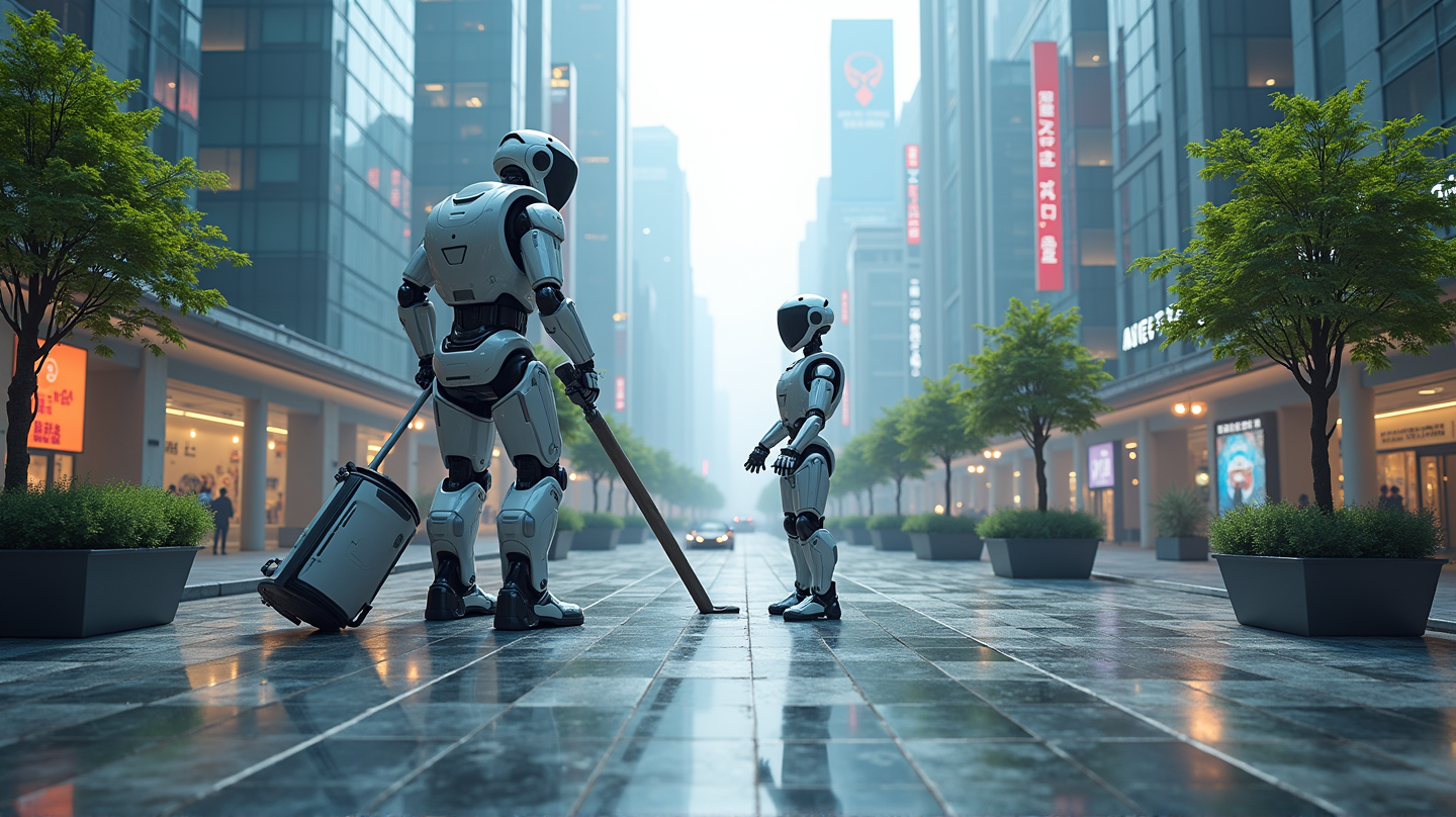 世界初の6Sロボットストアを開拓する深圳