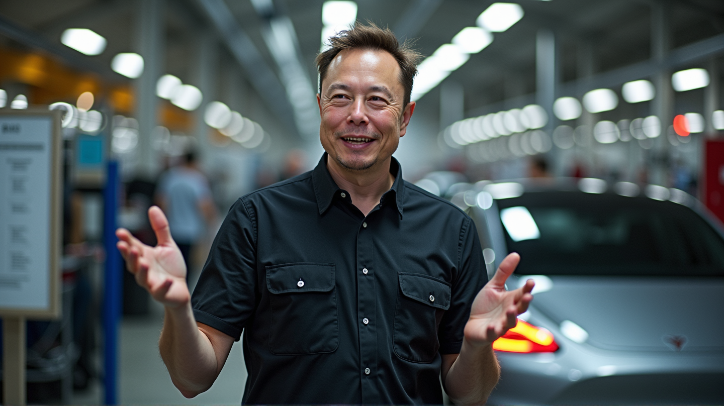 マスク氏の多様な活動がテスラに影響: EV販売が停滞中に失速