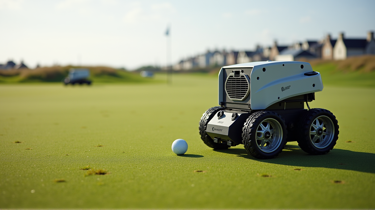 グリーン上の革命: ロボットがAIG女子オープンのメインステージに