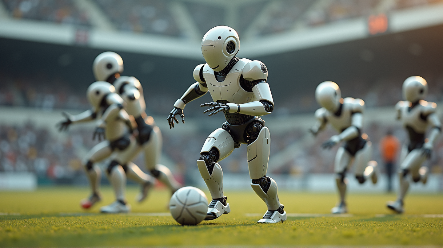 遊んでいるロボットたち: 世界ヒューマノイドゲームの面白いハイライト