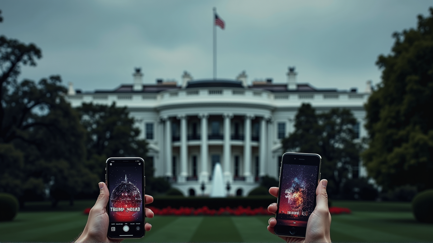 ソーシャルメディアの大混乱: #TrumpIsDead ハッシュタグがネット上で騒動を引き起こす