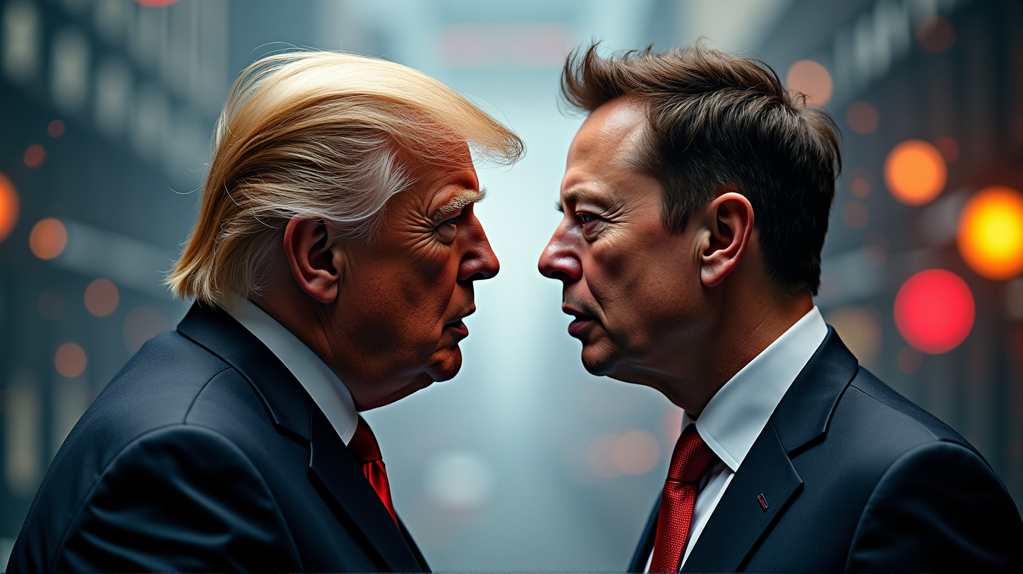 終わりなき物語: トランプ vs. マスク - 巨人たちの衝突