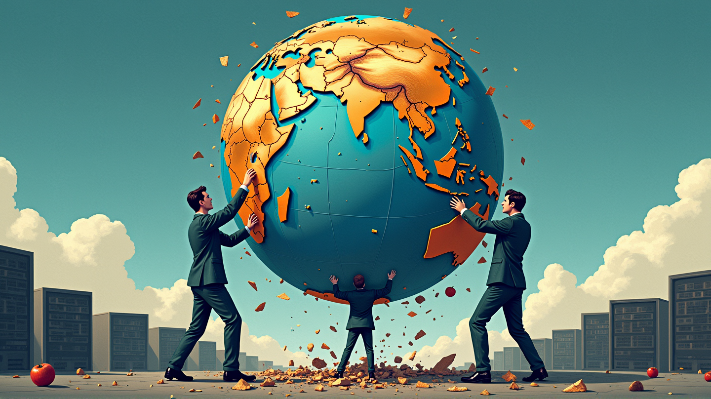 壊れやすい中枢: テクノロジー大手の失敗で迫る世界的インターネット停電