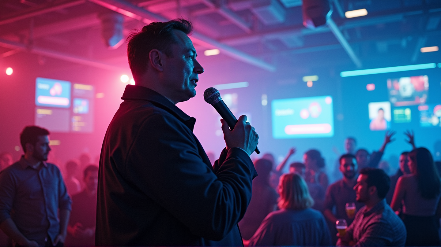 イーロン・マスクのAIパーティートリック：インターネットが爆笑と苦笑を止められない！