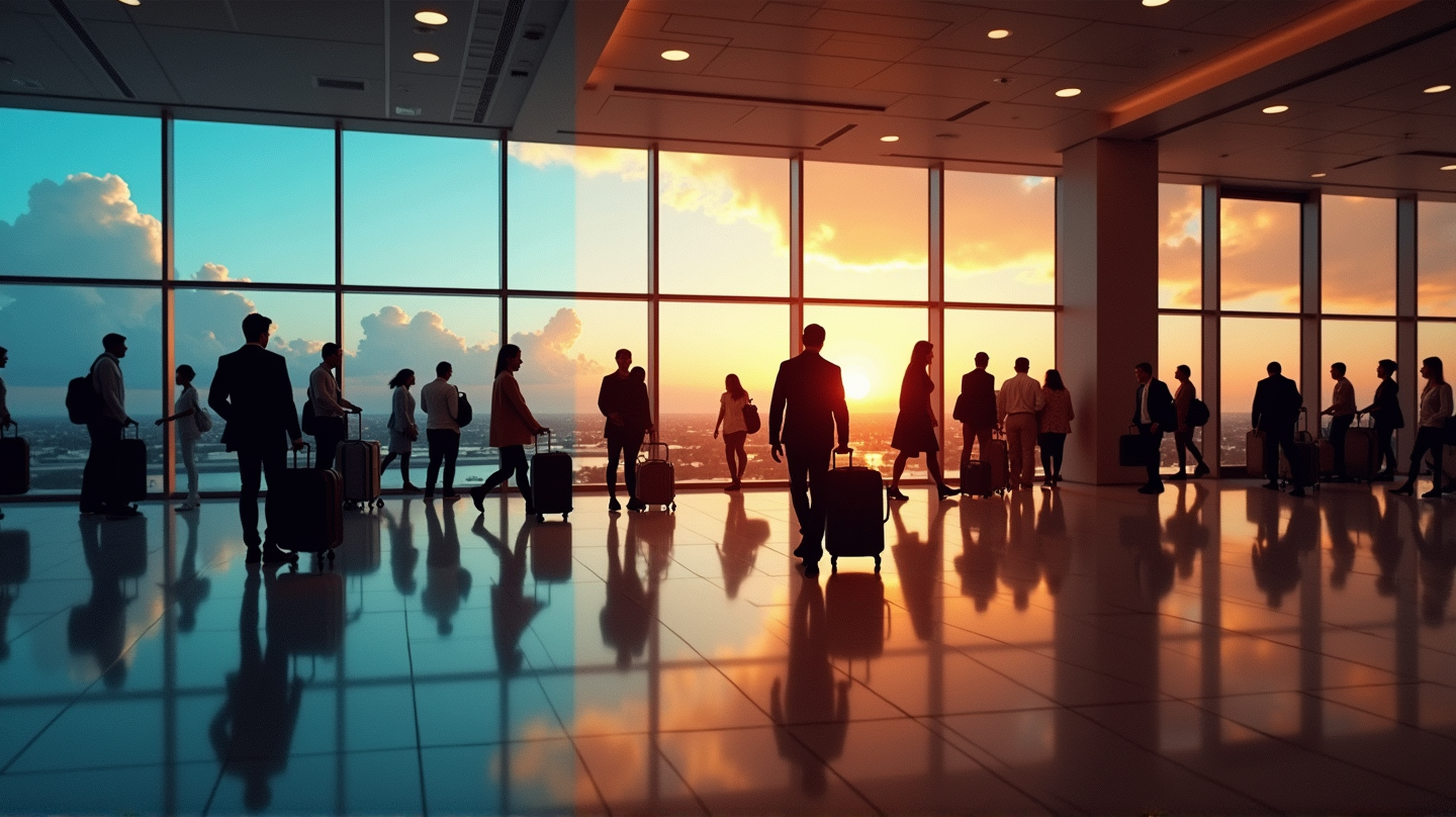 フォートローダーデール空港での心温まる感謝祭タッチダウン