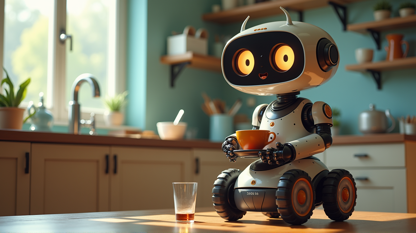 メモ: 家庭の雑用を革命的に変えるホームロボット