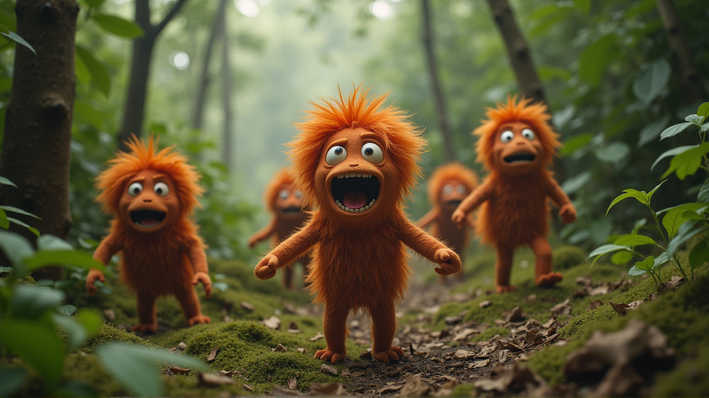 アングリー・ギンジのジャングル冒険: 夢の実現