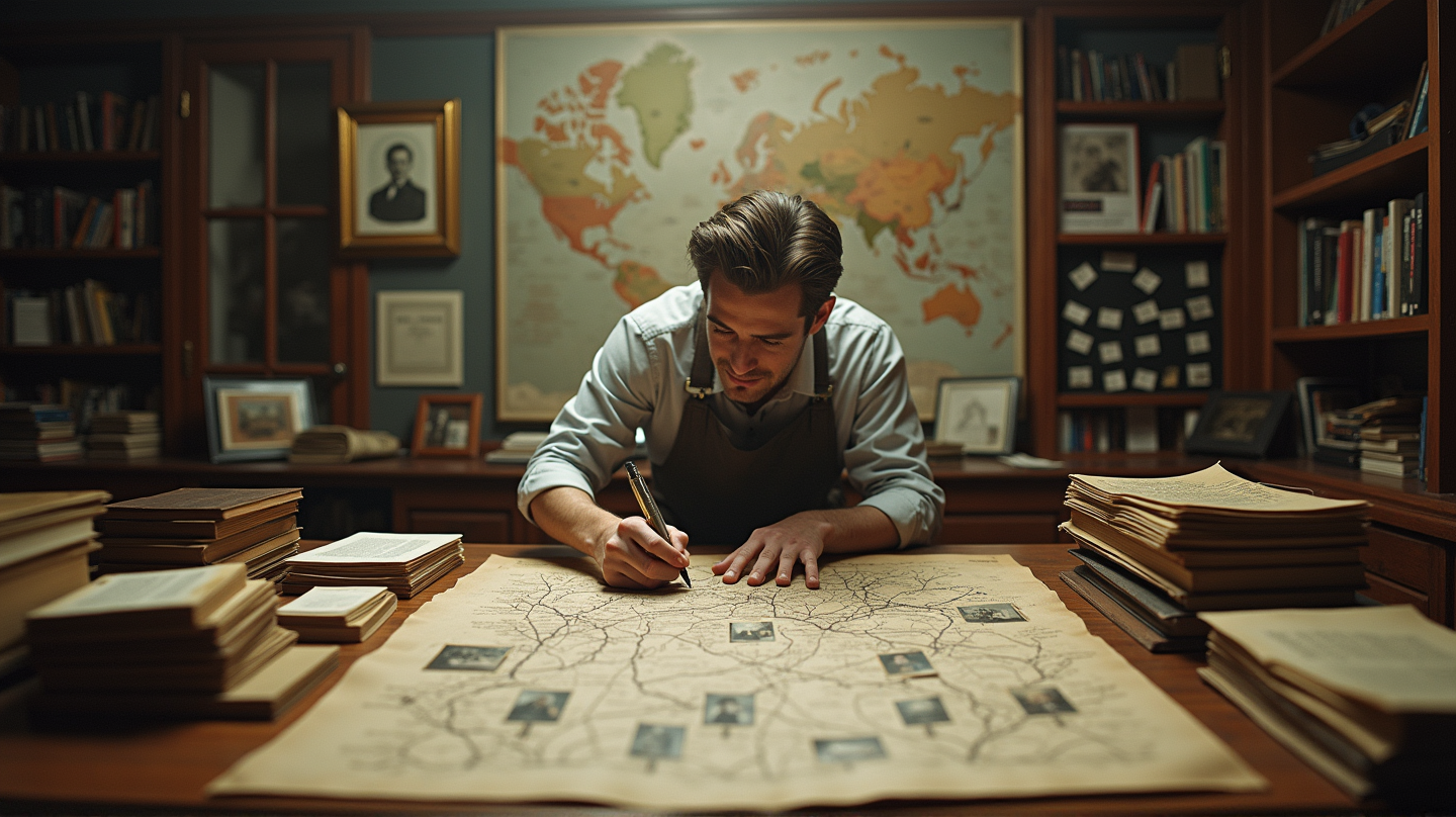 家系の謎を解く: セレブの血統発見の舞台裏