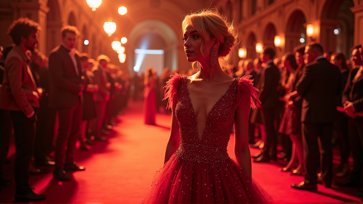 2025年ロンドンファッションアワードでの壮観なファッション