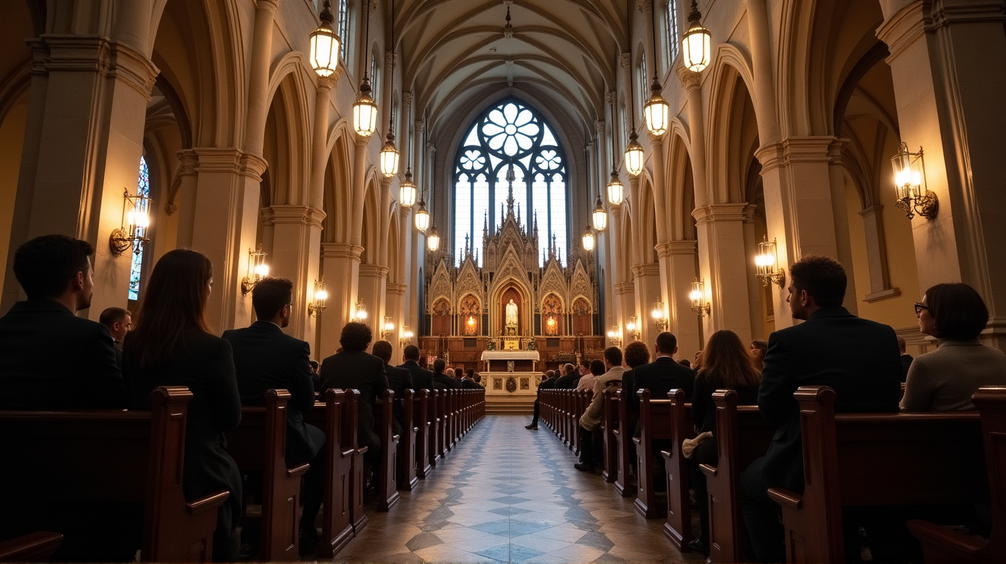 歴史ある教会の運命を巡る著名人と信者たちの対立