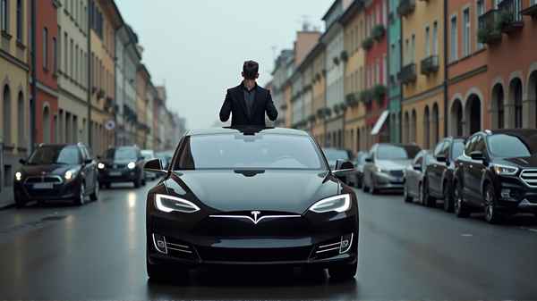 イーロン・マスク、ヨーロッパでの大きな挫折に直面：テスラの売上が急落