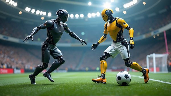中国のロボット革命：サッカーボットが国家チームのドラマを凌駕