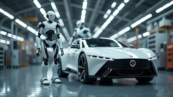 自動車製造業がロボットを取り入れる - 本当に動じないのか？