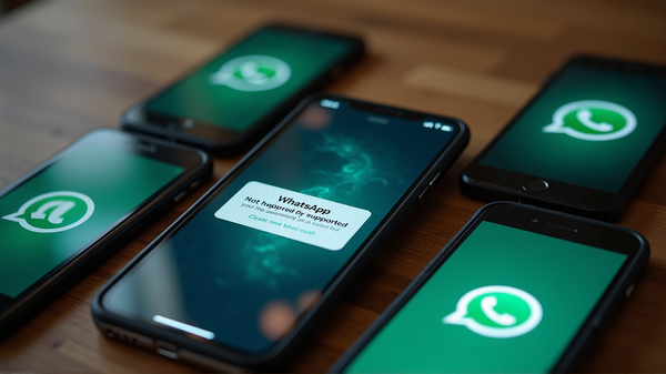 WhatsAppのアップデートで古いモデルが除外