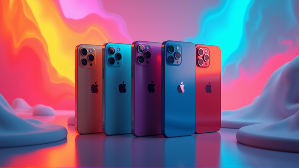 iPhone 17の魅惑的な新色が公開：ビジュアルの喜び