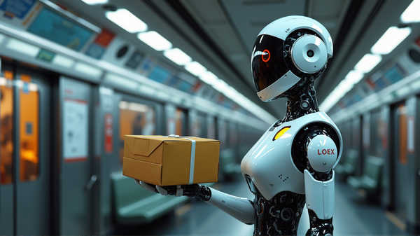 ロボットがレールに乗る: 中国での7-Eleven配送の未来