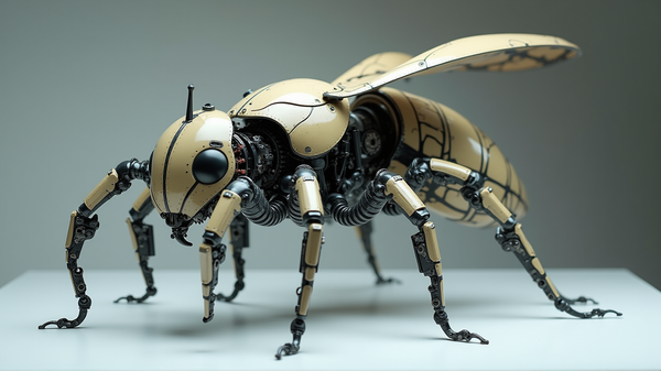 昆虫ロボットを変革する革新的な筋肉風電磁メカニズム