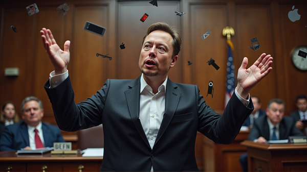イーロン・マスク、アップルのApp Store規則に法律で挑む