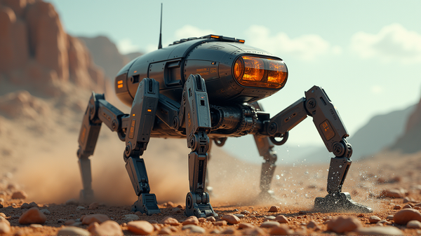 ガラスを砕き、人間を楽々と運ぶワイルドロボットに出会う