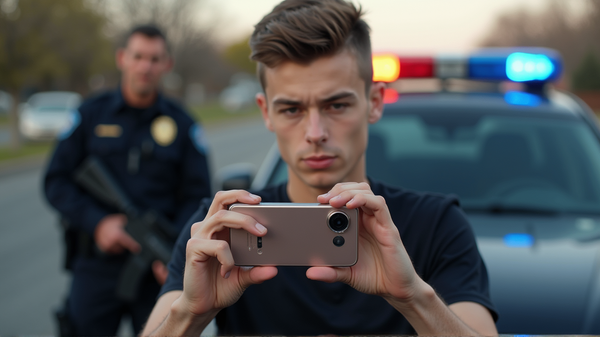 警察車両に放尿してソーシャルメディアの名声を狙うティーン: 驚愕のトレンド？