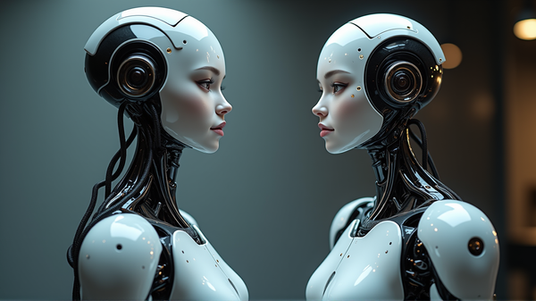 未来を迎えよう：リアルな特徴を備えた人間型ロボット