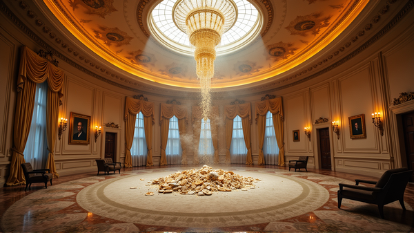 トランプのボールルームの寛大な裏側とは？