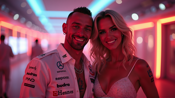 セレブ満載のスペクタクル: アブダビF1グランプリ2025、かつてない輝き