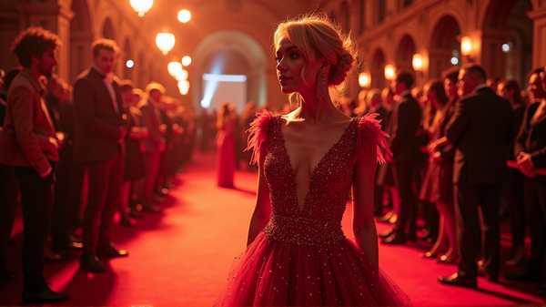 2025年ロンドンファッションアワードでの壮観なファッション